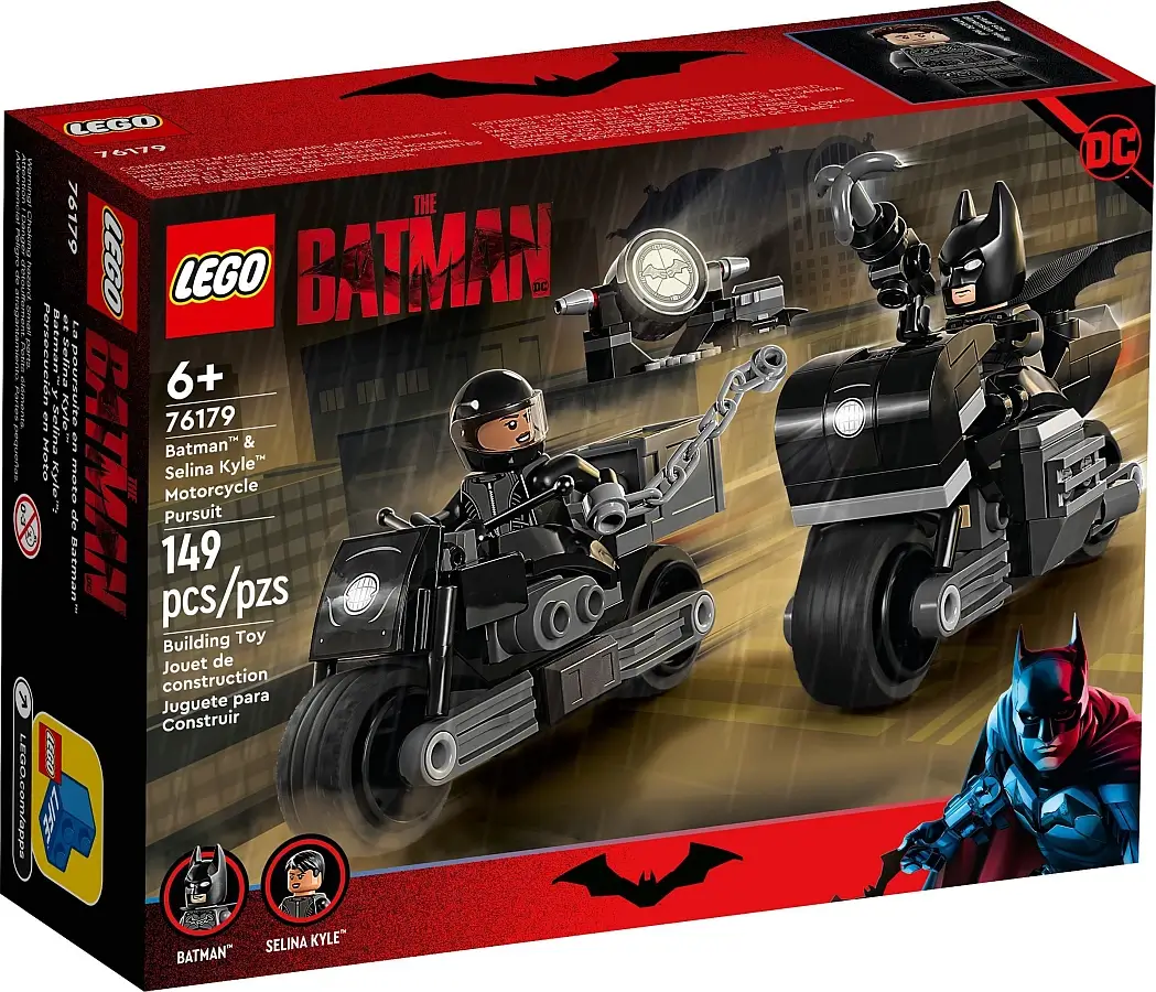 Pudełko zestawu 76179 z serii LEGO® Batman™ – Motocyklowy pościg