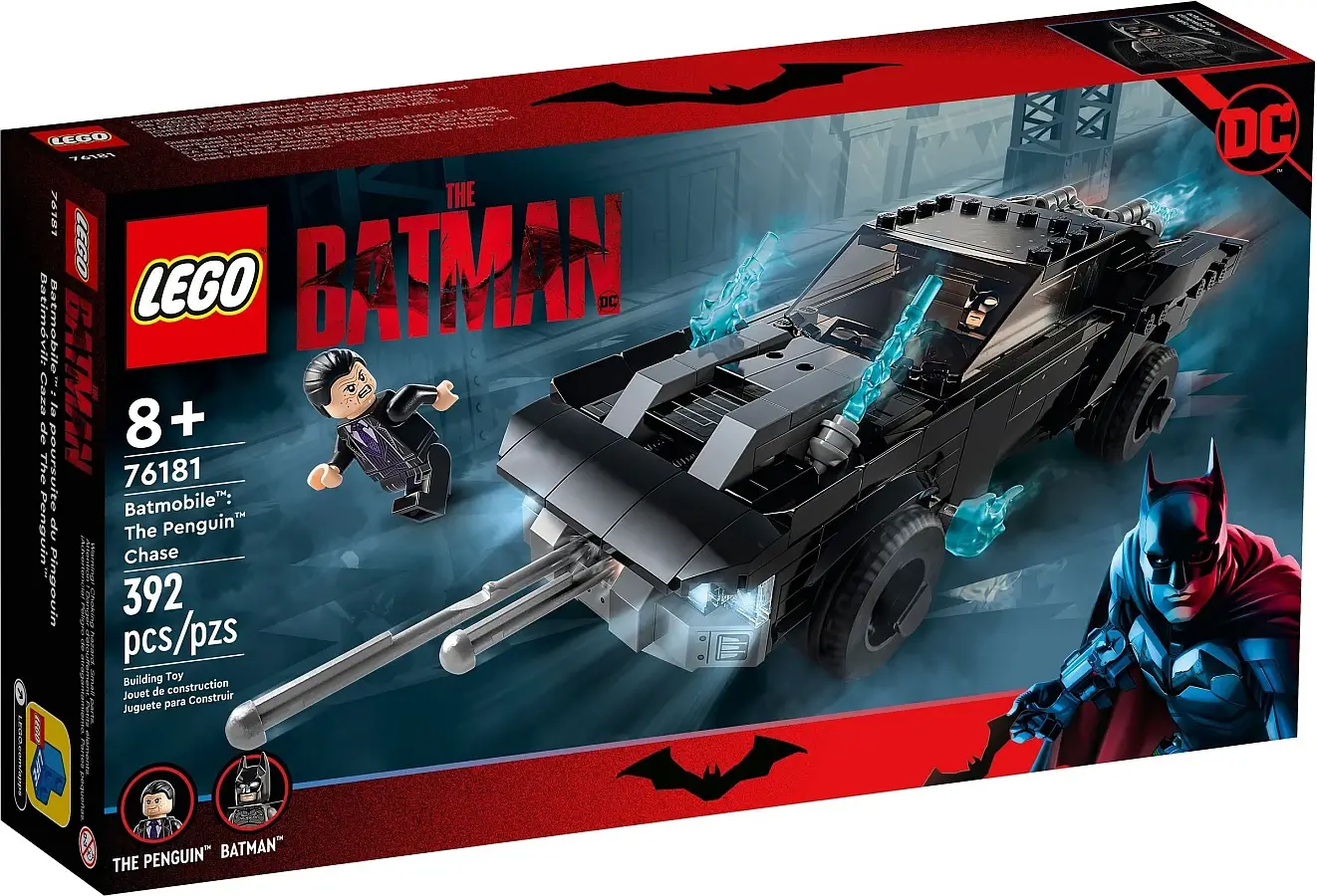 Pudełko zestawu 76181 z serii LEGO® Batman™ – pościg Batmobilem™