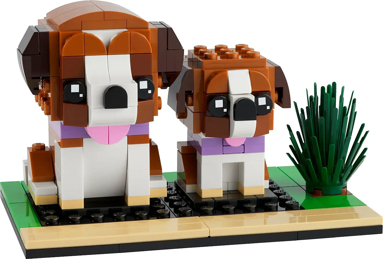 Bernardyny z serii LEGO® Brickheadz