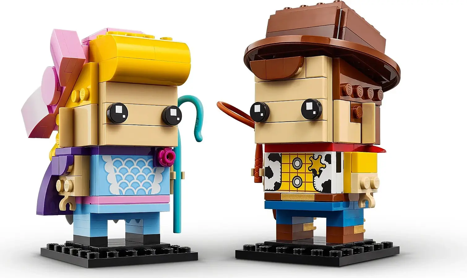 Postacie Chudego i Bou z serii LEGO® Brickheadz