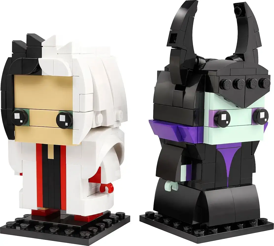 Figurki Cruelli i Diaboliny z serii LEGO® Brickheadz