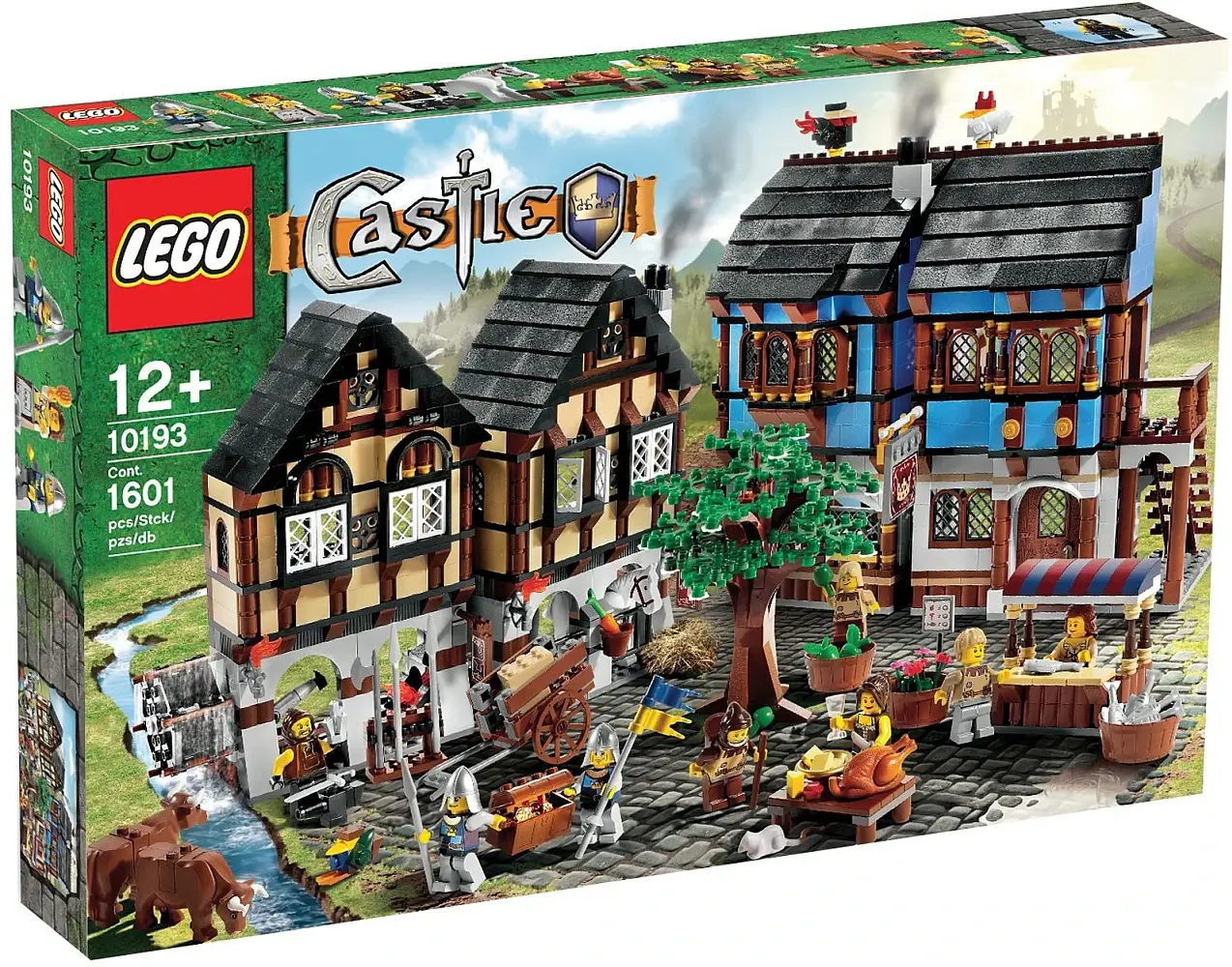 Zdjęcie pudełka zestawu 10193 z serii LEGO® Castle – średniowieczny rynek