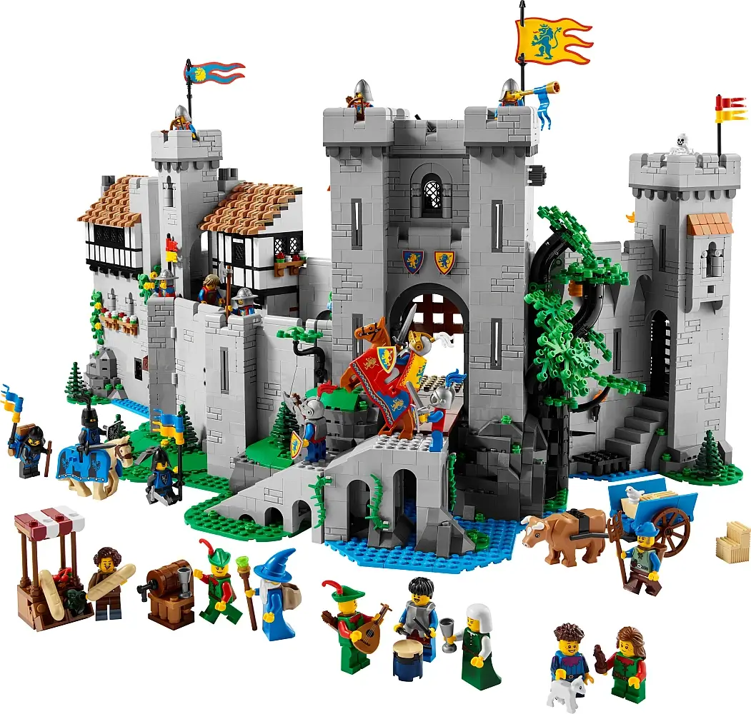 Lion Knights' Castle z serii LEGO® Zamek