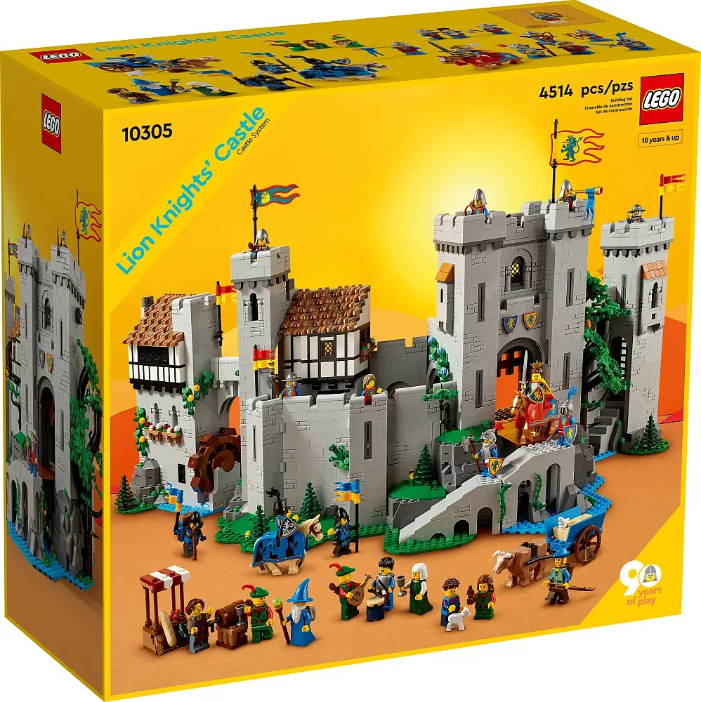 Pudełko zestawu 10305 z serii LEGO® Castle –  Zamek Rycerzy Lwa