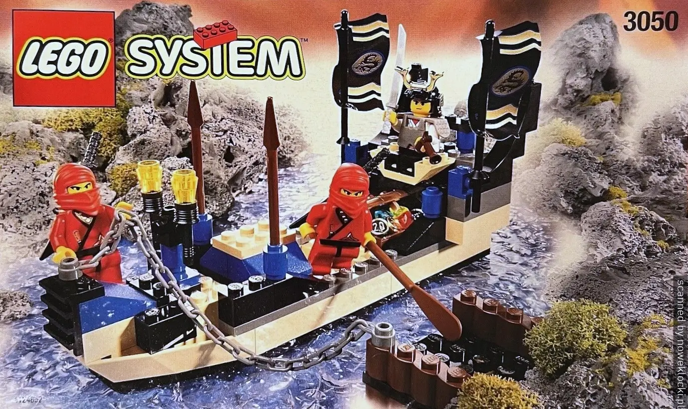 Zdjęcie zestawu 3050 z serii LEGO® Castle – statek szoguna