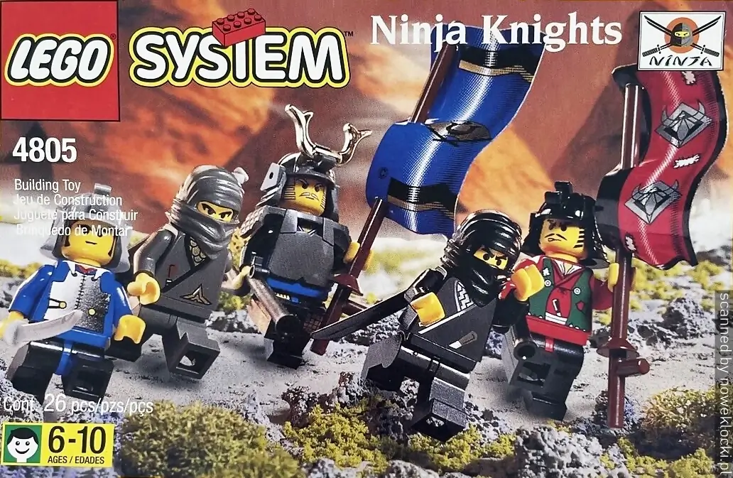 Zdjęcie zestawu 4805 z serii LEGO® Castle – rycerze Ninja