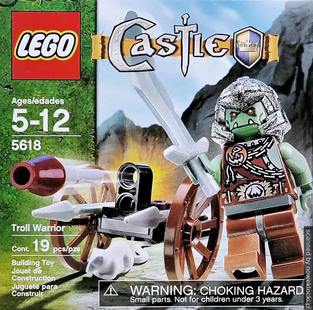 Zdjęcie zestawu 5618 z serii LEGO® Castle – Troll wojownik