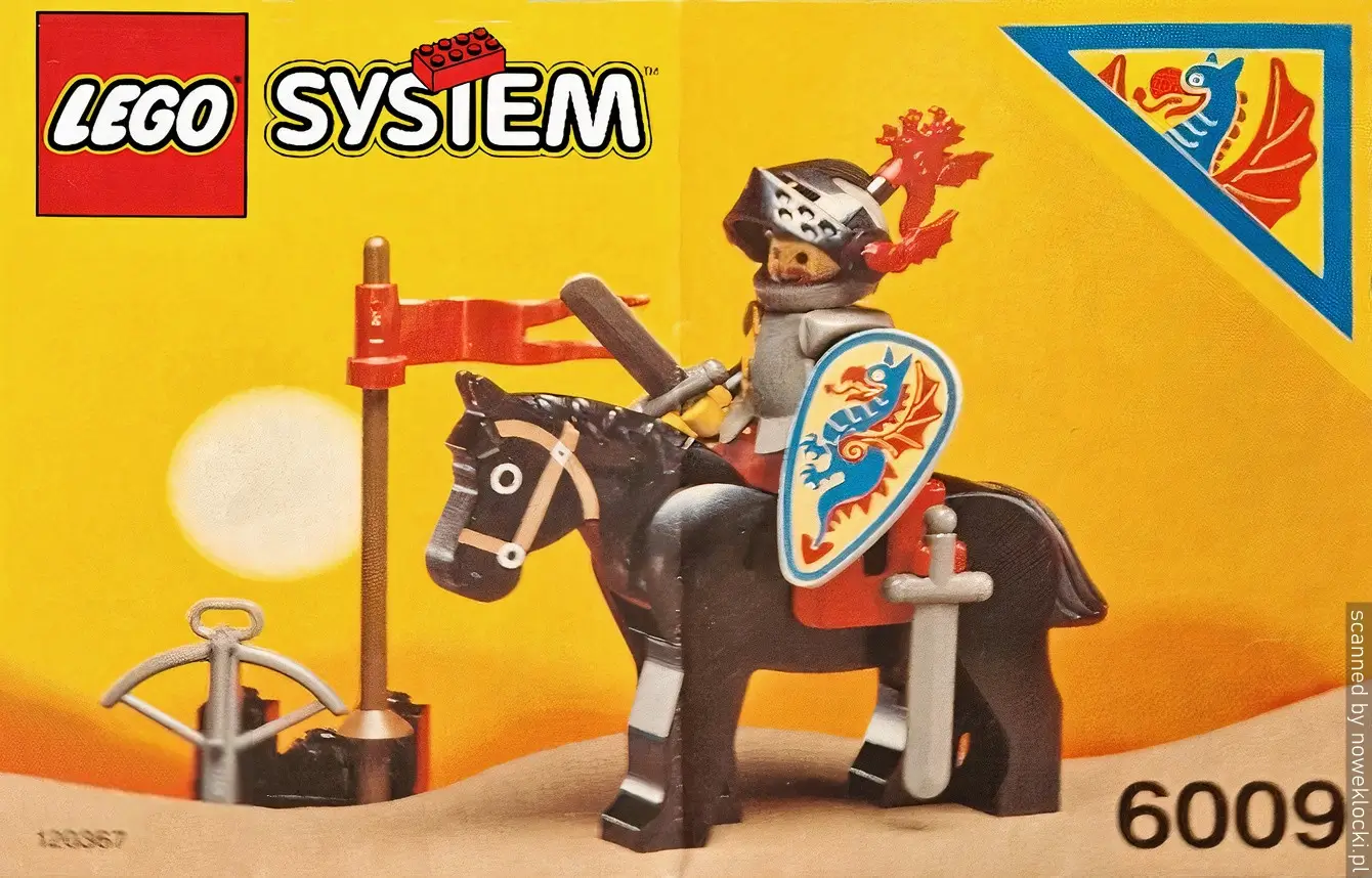 Zdjęcie zestawu 6009 z serii LEGO® Castle –  Czarny Rycerz