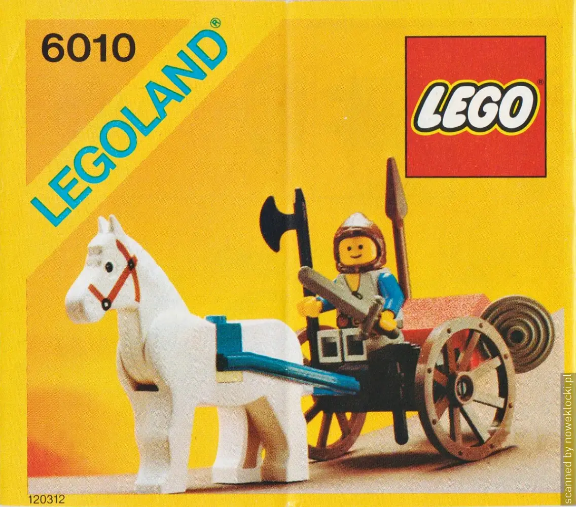 Zdjęcie zestawu 6010 z serii LEGO® Castle – wóz z zaopatrzeniem
