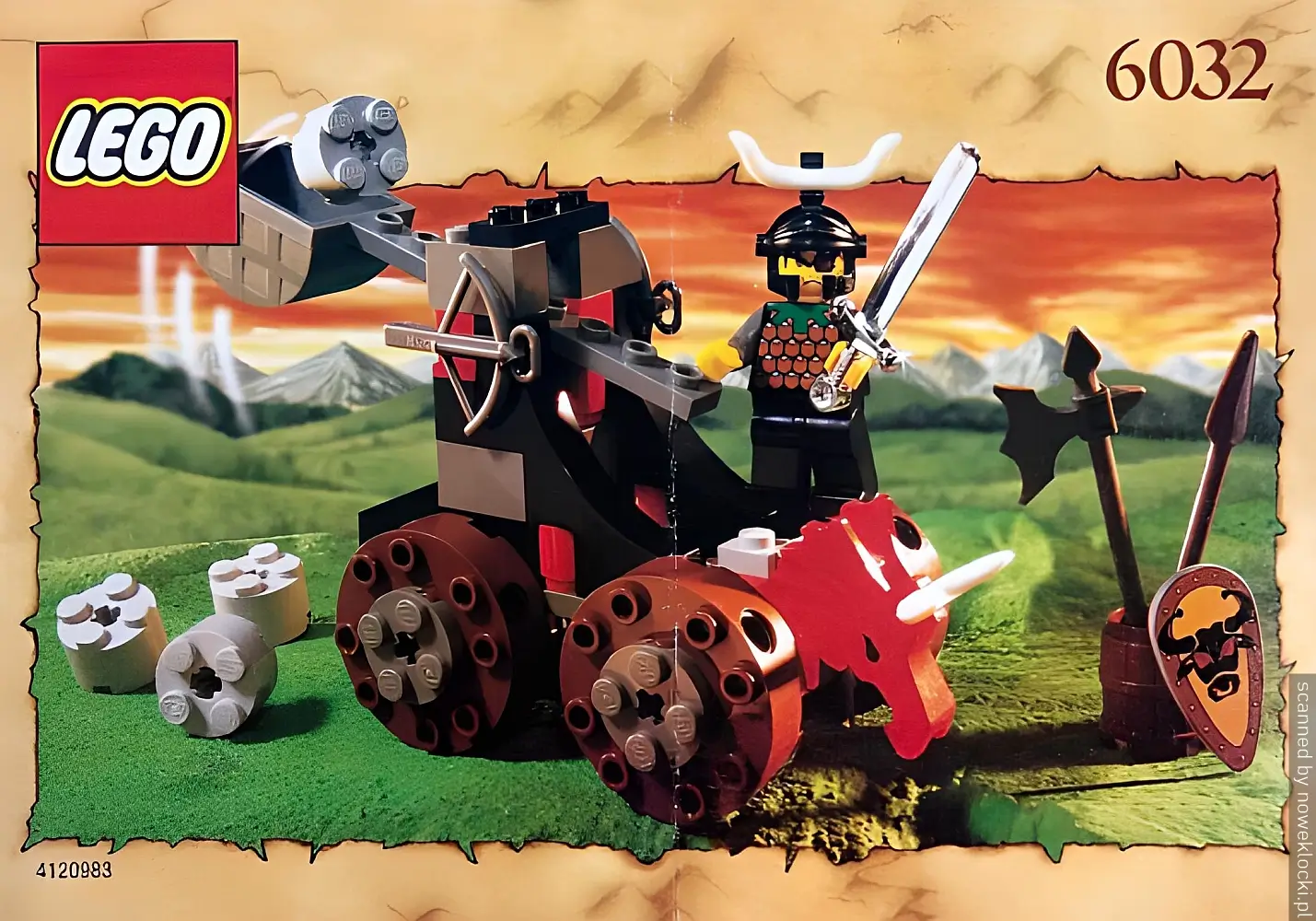 Zdjęcie zestawu 6032 z serii LEGO® Castle – Katapulta
