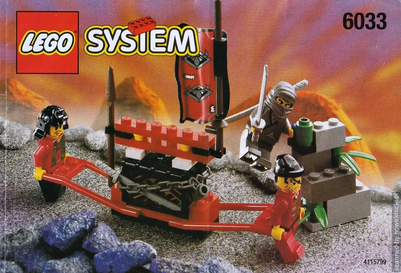 Zdjęcie zestawu 6033 z serii LEGO® Castle – złodzieje skarbów