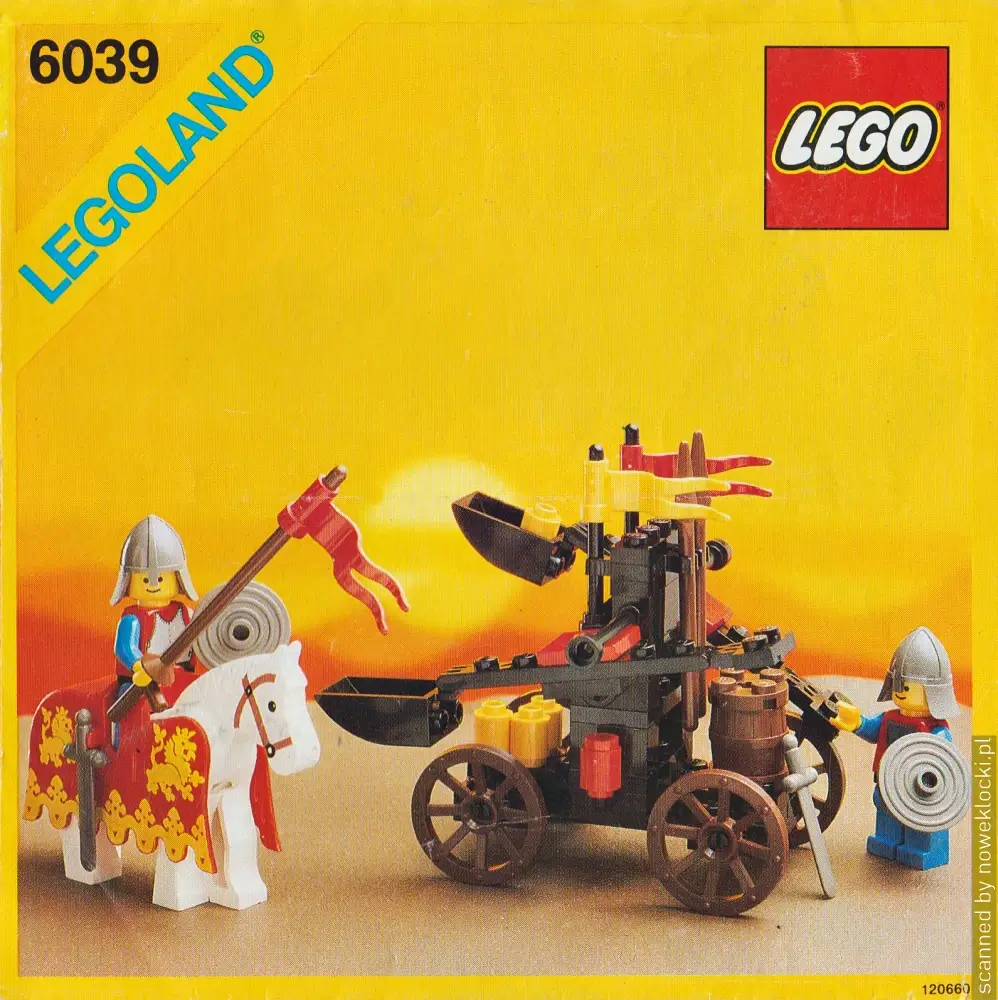 Zdjęcie zestawu 6039 z serii LEGO® Castle – Podwójna Katapulta