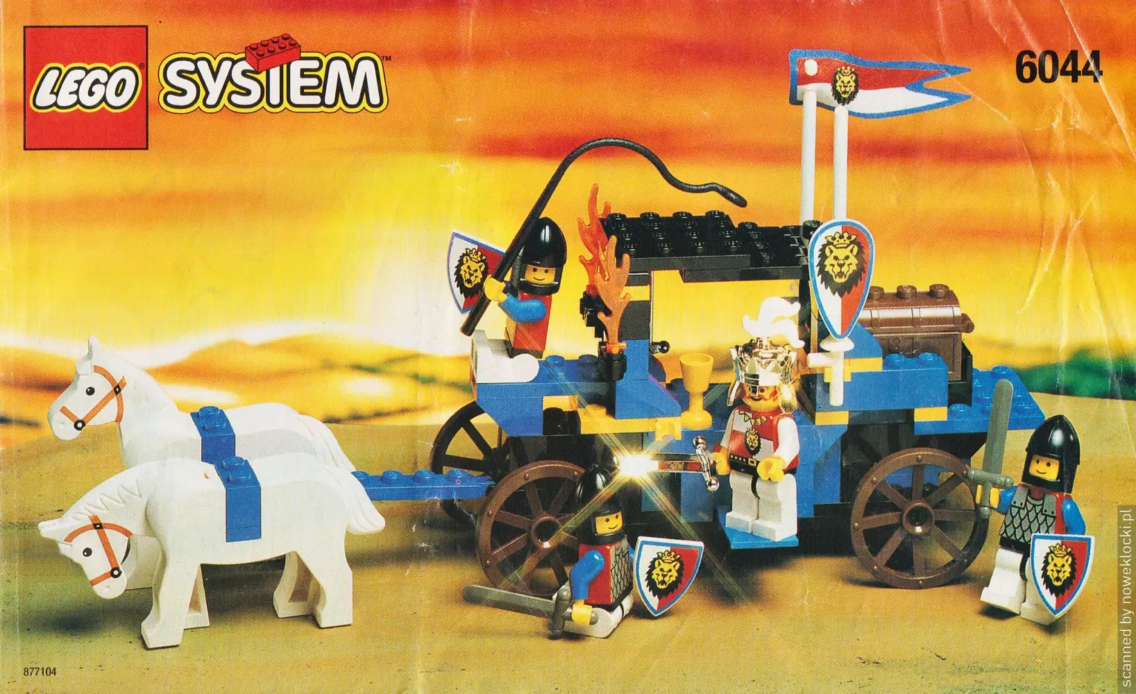 Zdjęcie zestawu 6044 z serii LEGO® Castle – kareta Króla Lwa