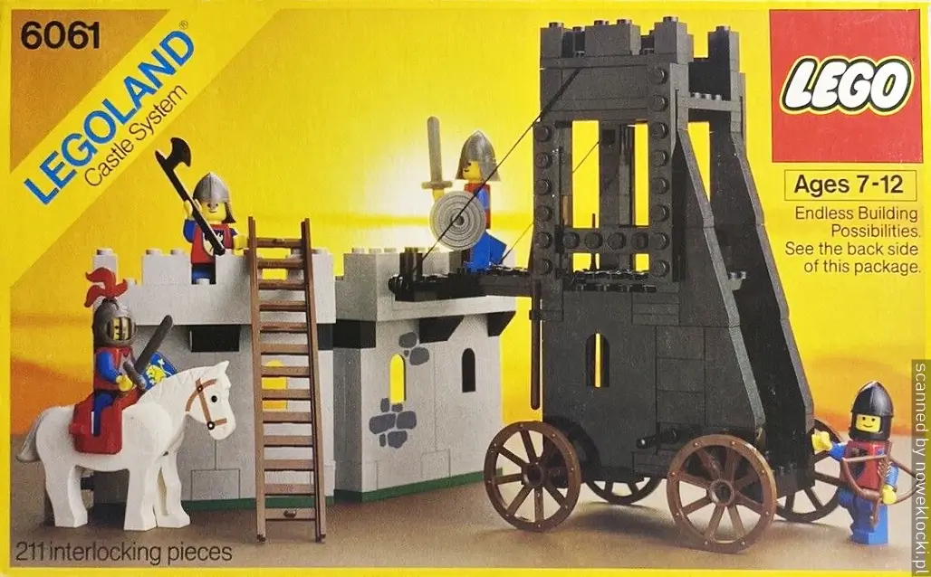 Zdjęcie zestawu 6061 z serii LEGO® Castle – wieża oblężnicza