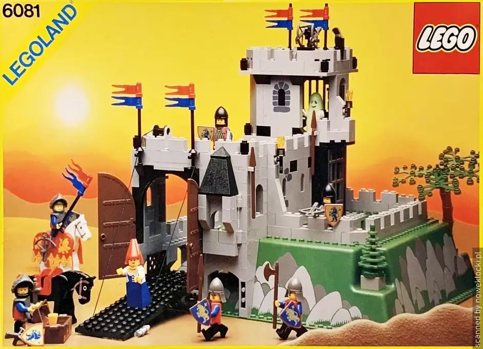 Zdjęcie zestawu 6081 z serii LEGO® Castle – King's Mountain Fortress