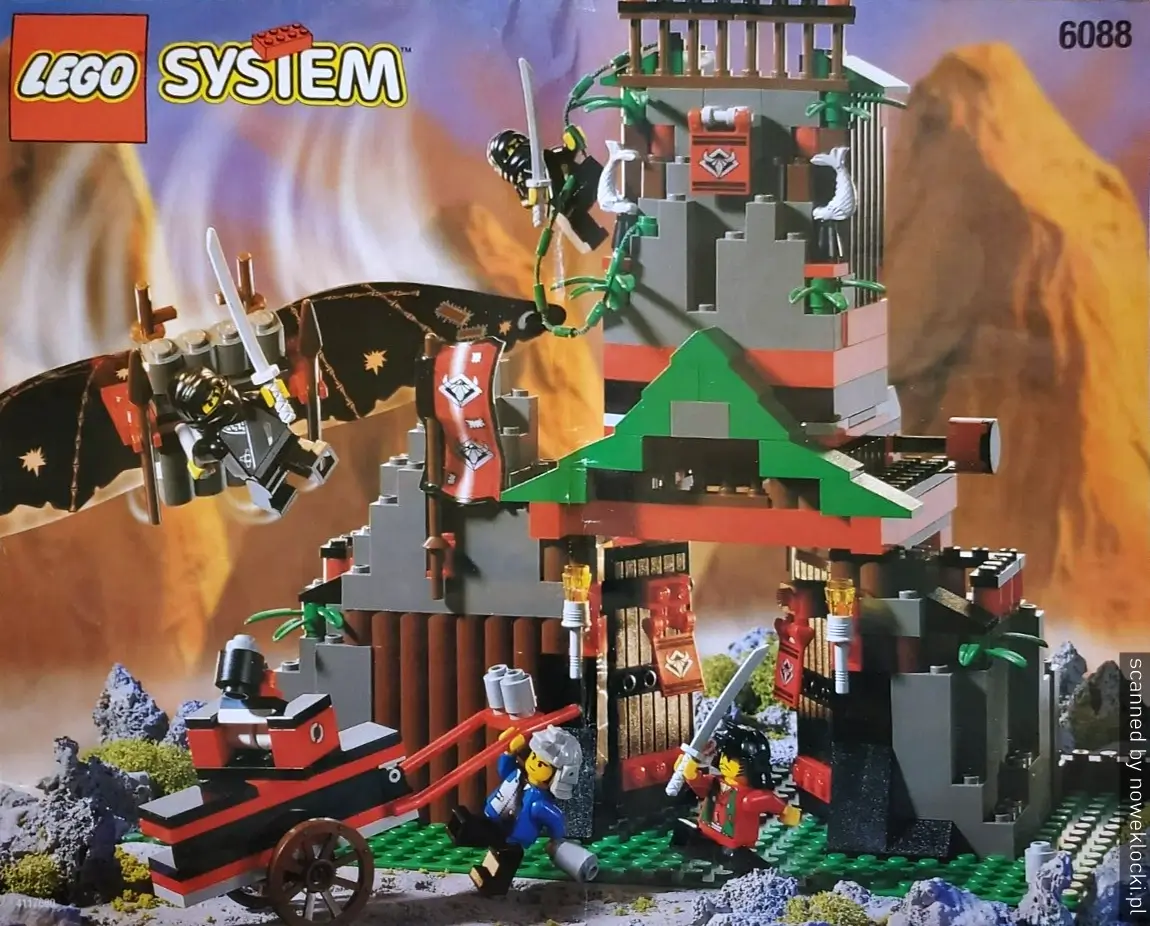 Zdjęcie zestawu 6088 z serii LEGO® Castle – Kryjówka wojowników Ninja