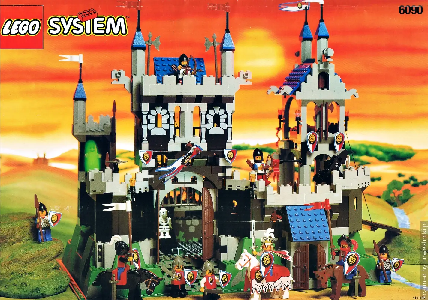 Zdjęcie zestawu 6090 z serii LEGO® Castle – Zamek Króla Lwa