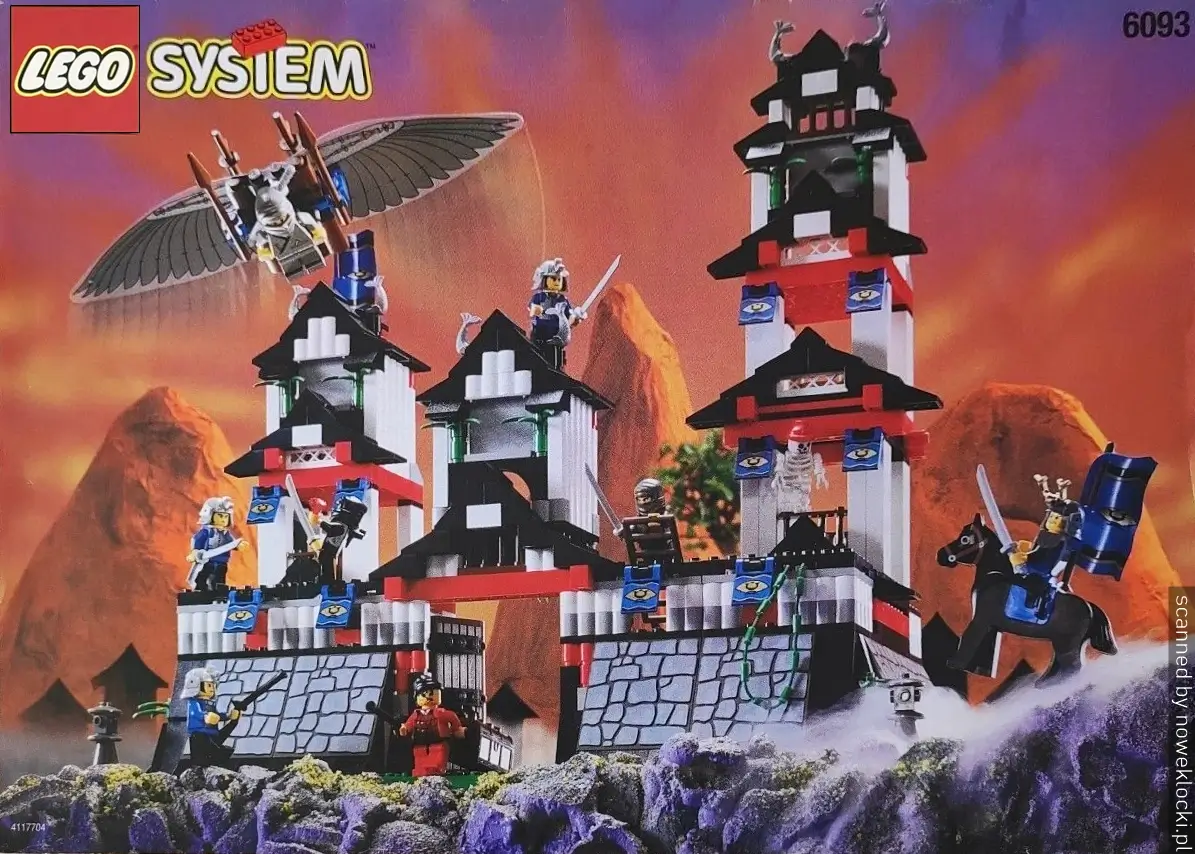 Zdjęcie zestawu 6093 z serii LEGO® Castle – Zamek wojowników Ninja