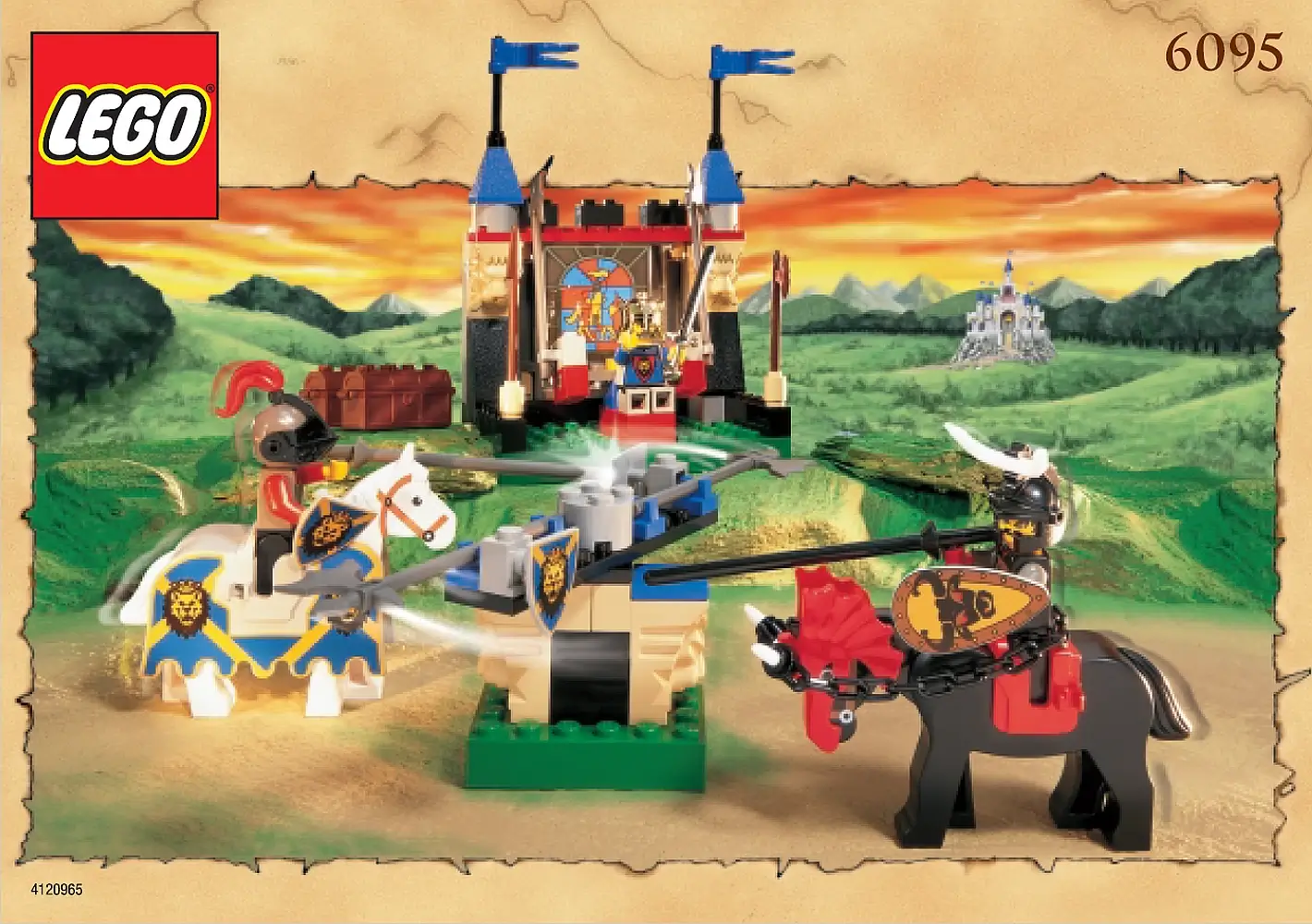 Zdjęcie zestawu 6095 z serii LEGO® Castle – Turniej rycerski