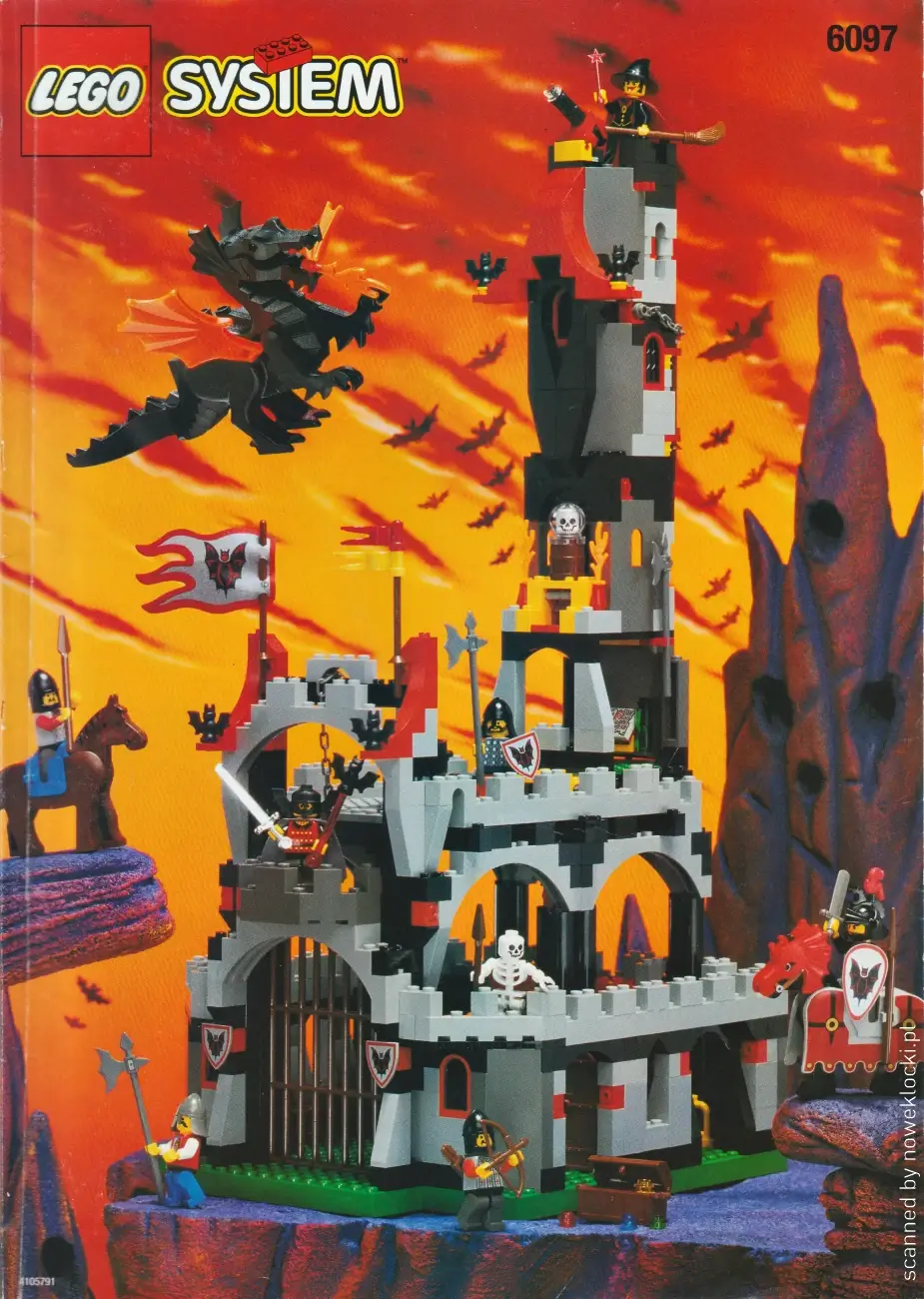 Zdjęcie zestawu 6097 z serii LEGO® Castle – Zamek Księcia Nietoperza