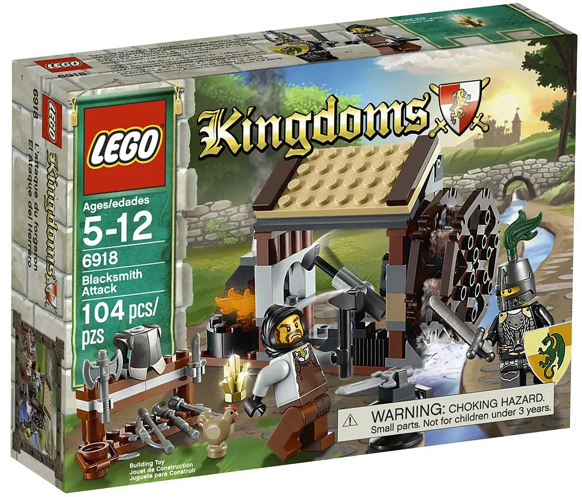 Zdjęcie zestawu 6918 z serii LEGO® Castle – Atak na kuźnię