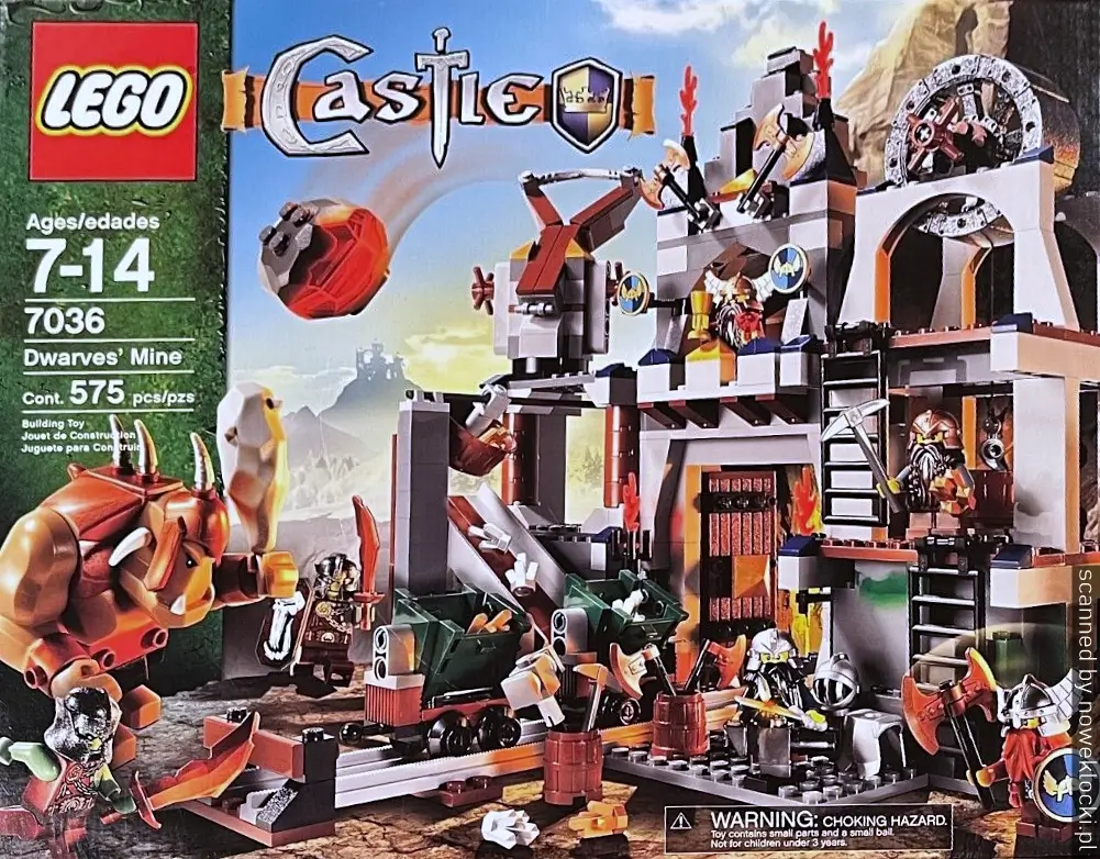 Zdjęcie zestawu 7036 z serii LEGO® Castle – Kopalnia krasnali