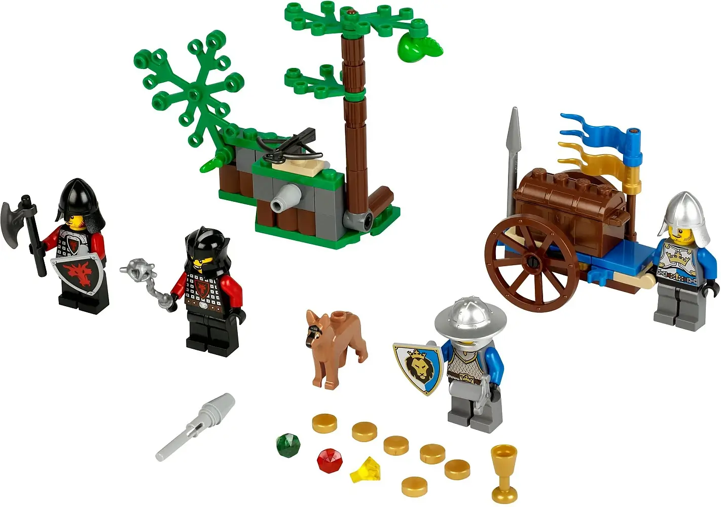 Zasadzka na rycerzy w lesie z serii LEGO® Castle