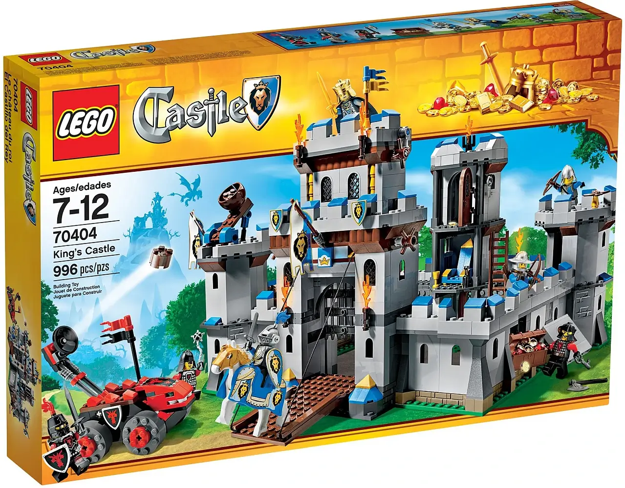 Zdjęcie pudełka zestawu 70404 z serii LEGO® Castle – Zamek królewski