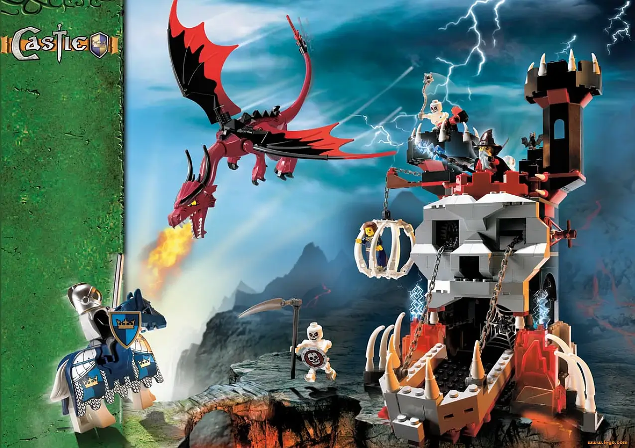 Zdjęcie zestawu 7093 z serii LEGO® Castle – Wieża szkieletora