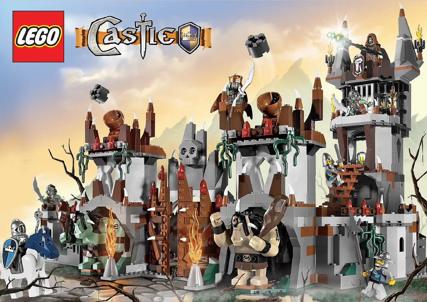 Zdjęcie zestawu 7097 z serii LEGO® Castle – Górska forteca trolli
