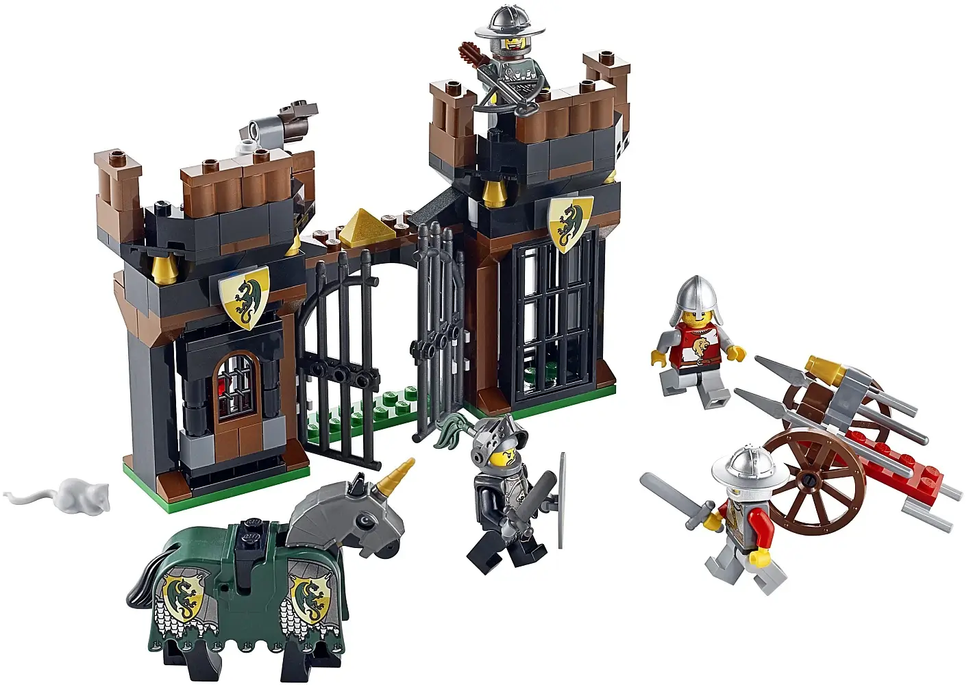 Smocze więzienie rycerzy z serii LEGO® Castle