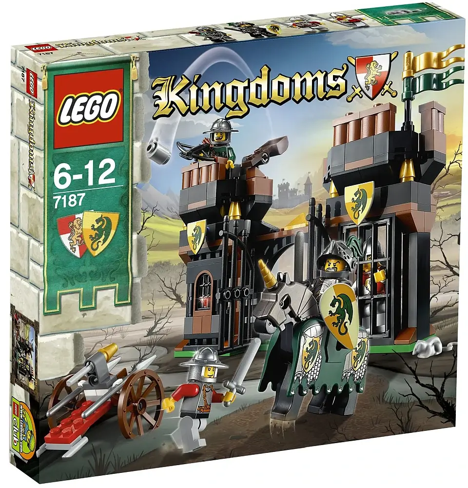 Zdjęcie zestawu 7187 z serii LEGO® Castle – Ucieczka ze smoczego więzienia