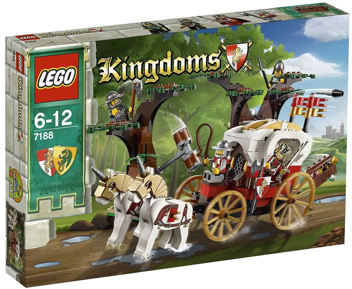 Zdjęcie zestawu 7188 z serii LEGO® Castle – królewska kareta