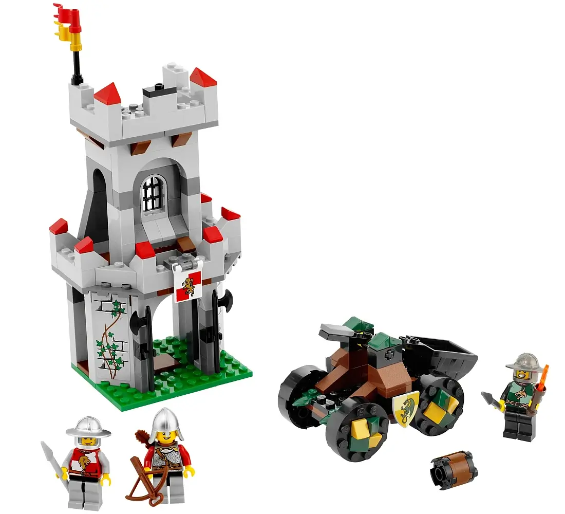 Atak na posterunek rycerzy z serii LEGO® Castle