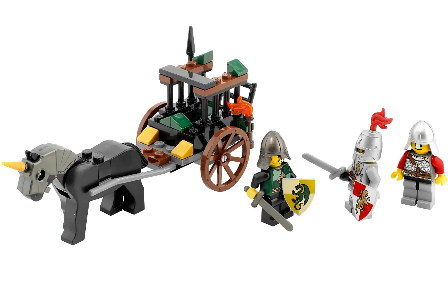 Powóz więzienny rycerzy z serii LEGO® Castle