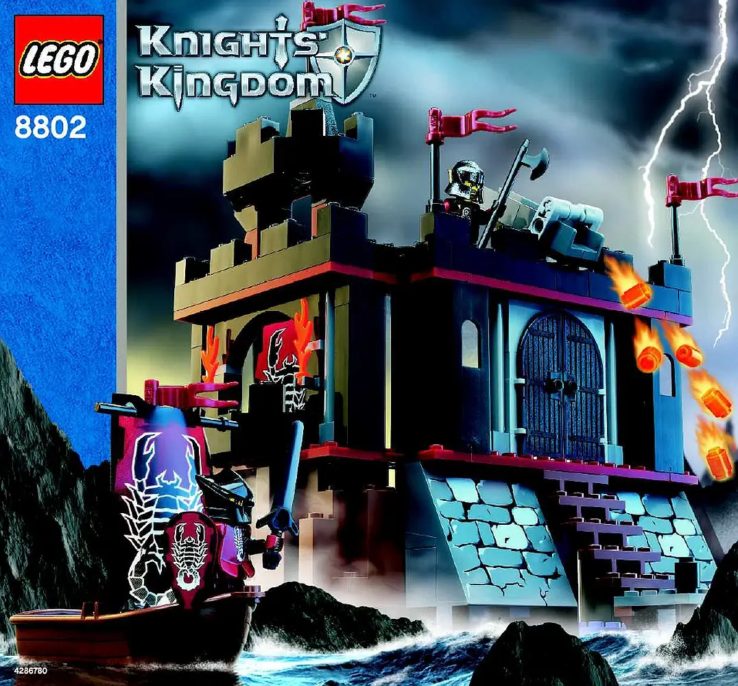 Zdjęcie zestawu 8802 z serii LEGO® Castle – Okręt desantowy Vladka