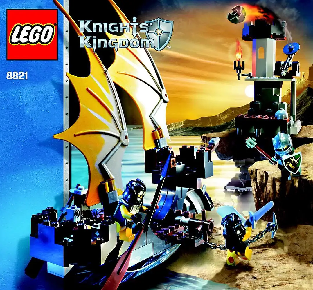 Zdjęcie zestawu 8821 z serii LEGO® Castle – Pancernik Podłych Rycerzy
