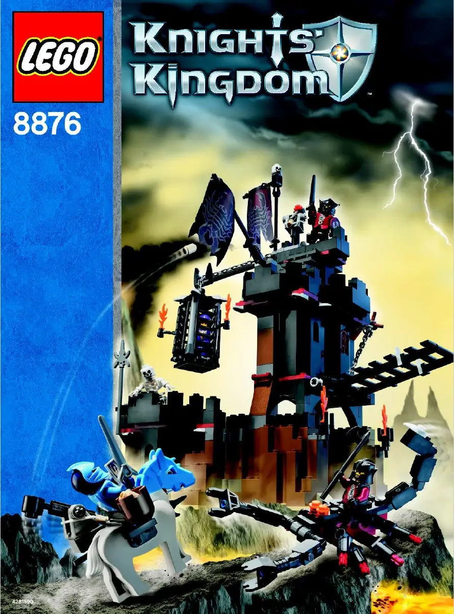 Zdjęcie zestawu 8876 z serii LEGO® Castle – Więzienna grota Skorpiona