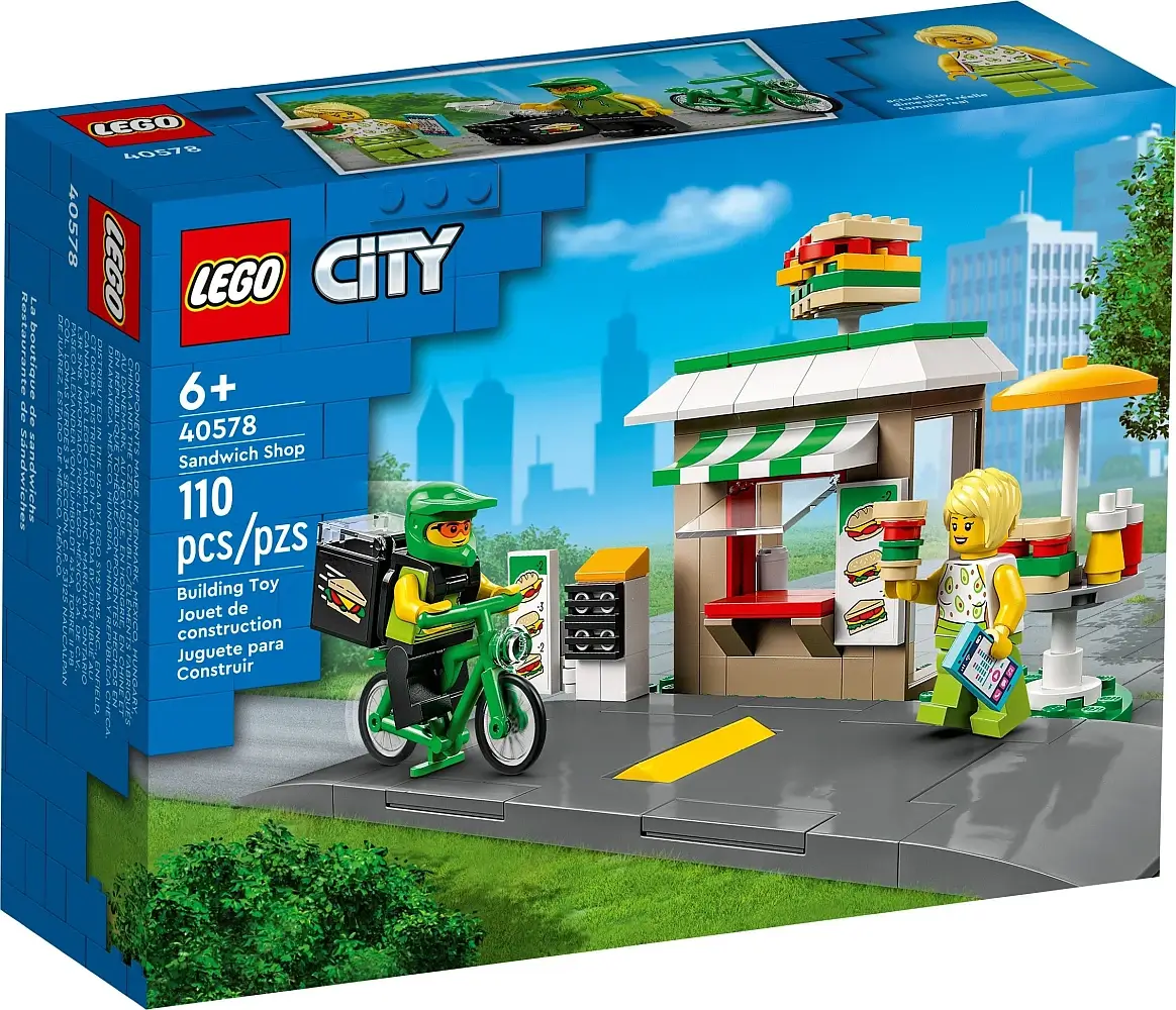 Sklepik z kanapkami - zestaw LEGO® nr 40578