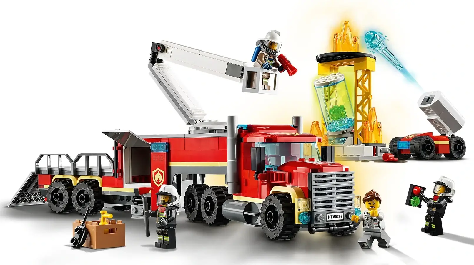 Mobilna jednostka strażacka z serii LEGO® City
