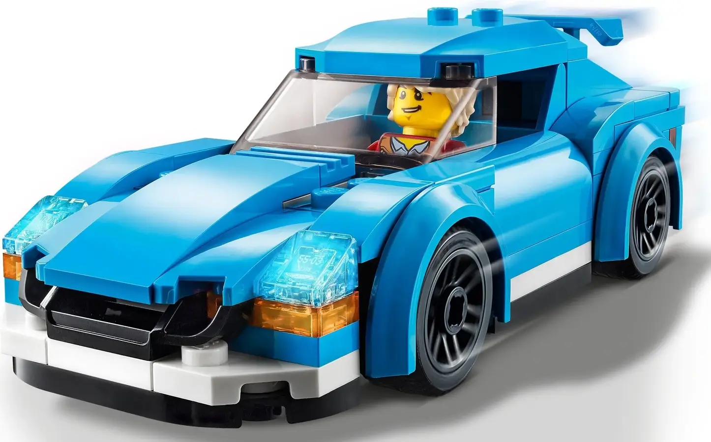 Niebieski samochód sportowy z serii LEGO® City