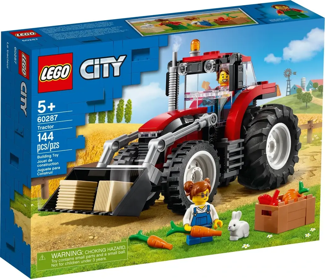 Pudełko zestawu 60287 z serii LEGO® City – Traktor
