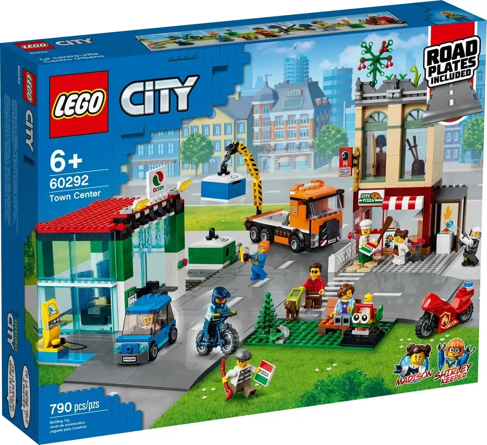 Pudełko zestawu 60292 z serii LEGO® City – Centrum miasta