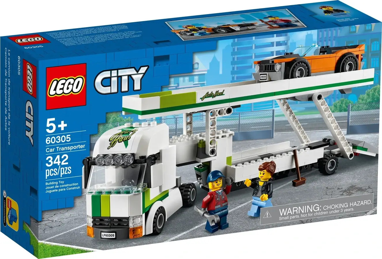 Pudełko zestawu 60305 z serii LEGO® City – laweta