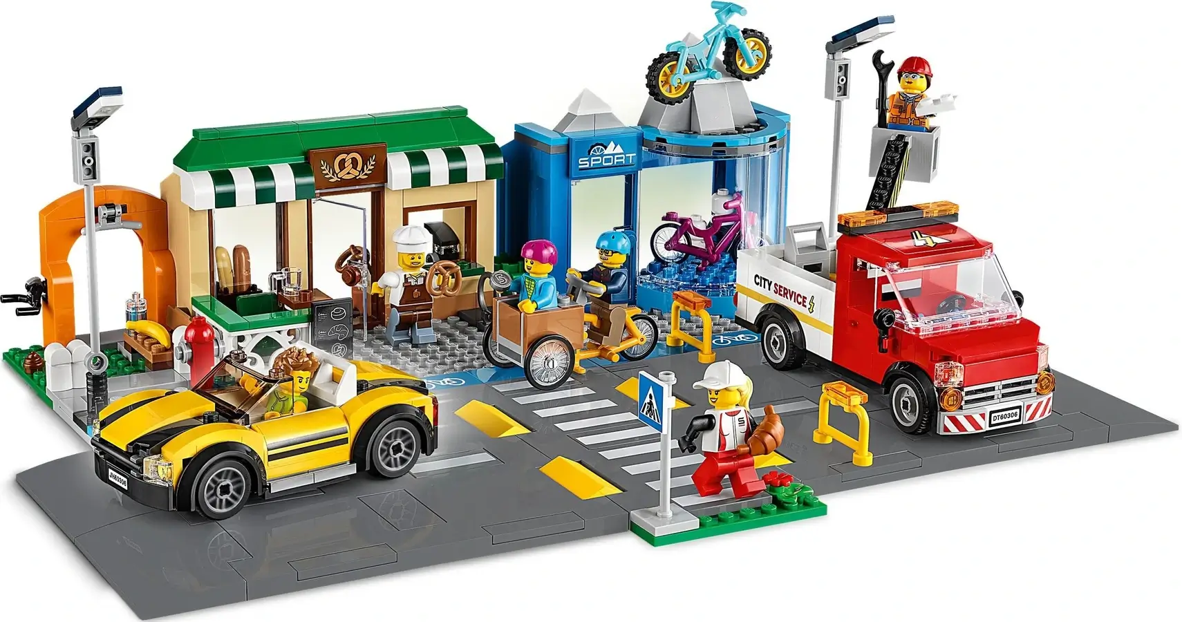 Ulica ze sklepami z serii LEGO® City