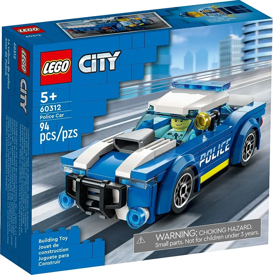 Pudełko zestawu 60312 z serii LEGO® City – Radiowóz