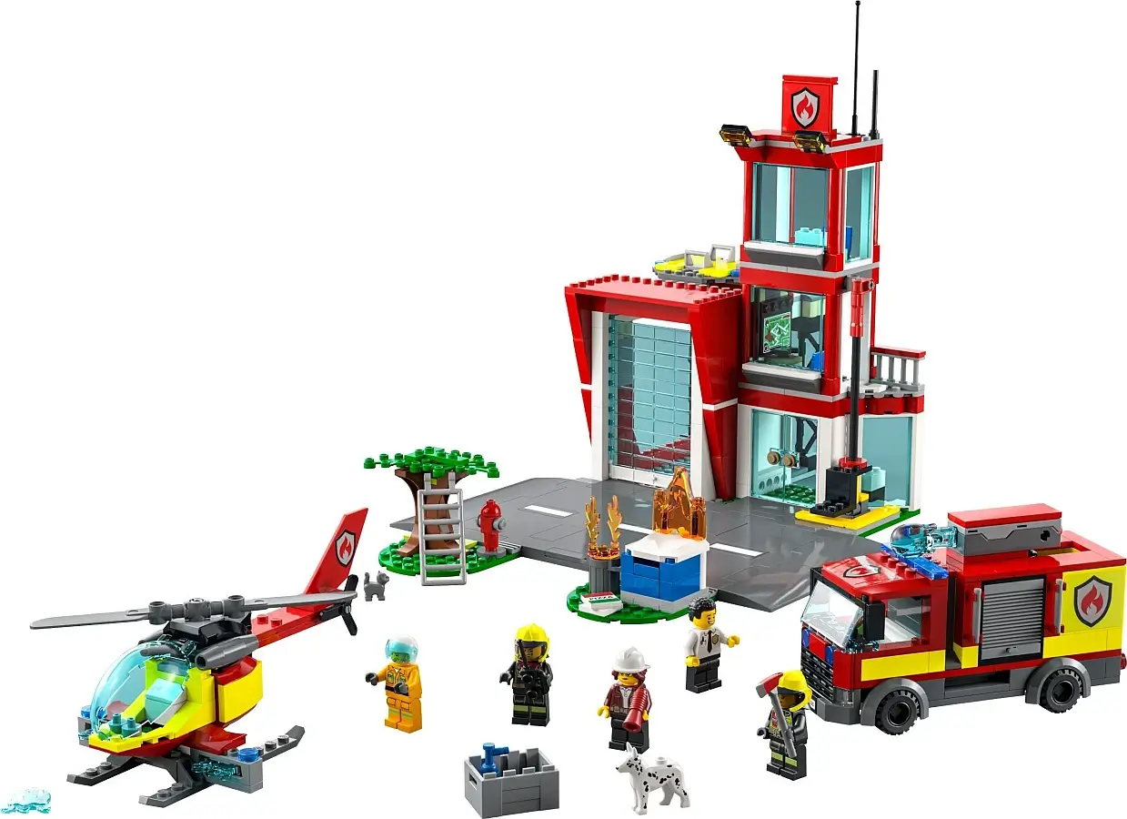Remiza straży pożarnej z serii LEGO® City