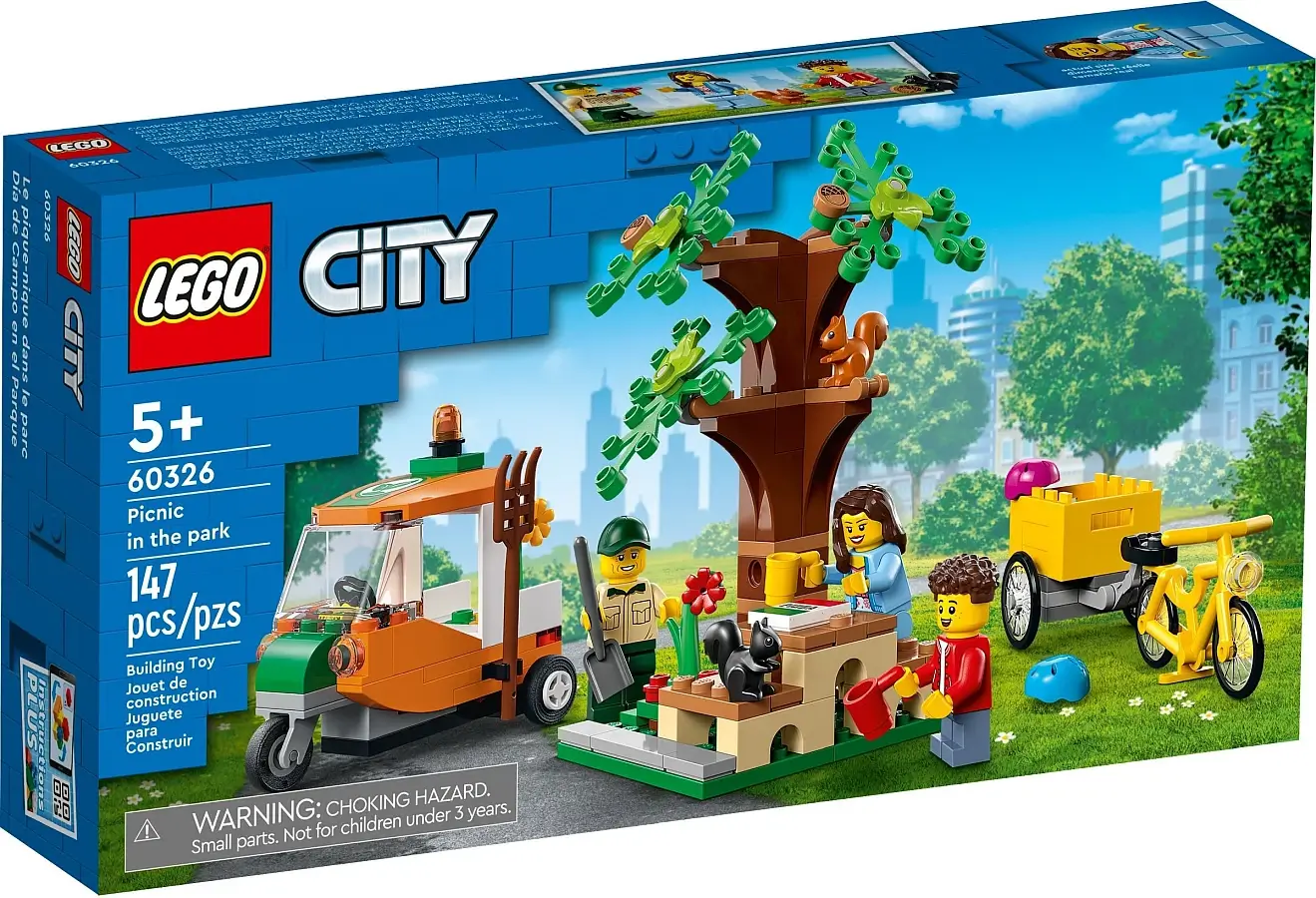 Pudełko zestawu 60326 z serii LEGO® City – Piknik w parku