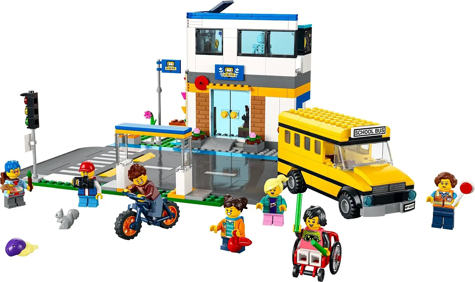 Dzień w szkole i autobus z serii LEGO® City