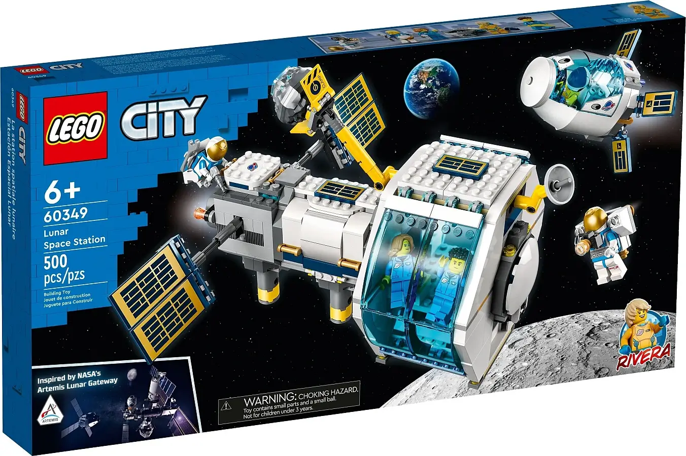 Pudełko zestawu 60349 z serii LEGO® City – Stacja kosmiczna